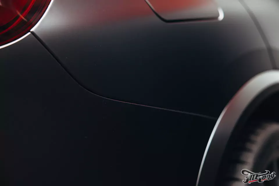 Забронировали матовый BMW X5 прозрачным сатиновым полиуретаном!